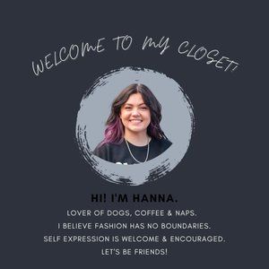 WELCOME TO MY CLOSET!